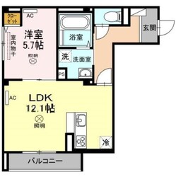 ラフォーレＦの物件間取画像